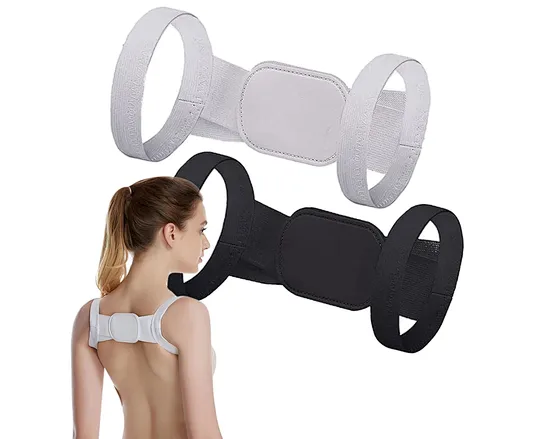 Neck & Shoulder Corrector Effectively Realigns Your Spine, Correcting Slouched Posture, And Promoting Long-Lasting Muscle Memory For A Taller, Straighter, And More Confident You. It Is A Posture Correction Strap That Can Be Worn Under Clothing And Mad